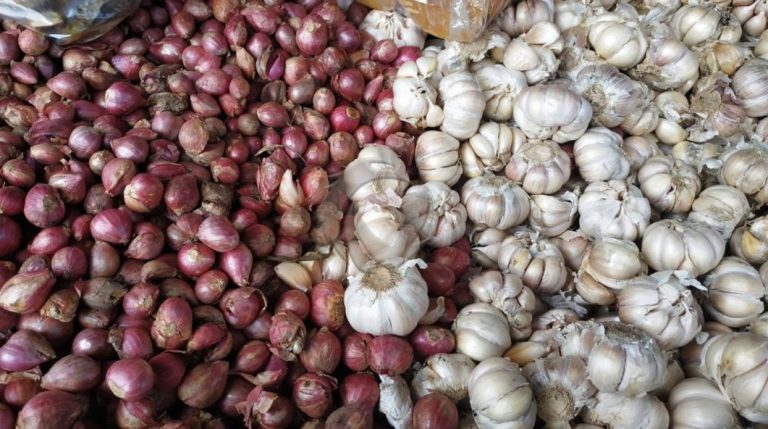 Jelang Ramadhan, Harga Bawang Merah dan Putih di Palopo Turun