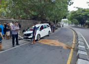 Kecelakaan tunggal di Ringroad Selatan